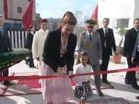 Lalla Salma en Lalla Khadija openen kindercentrum in Casablanca 