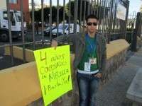 Spion en asielzoeker Hicham Bouchti in hongerstaking in Spanje