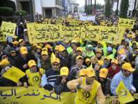 Duizenden betogen tegen regering in Rabat