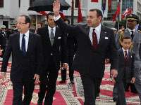 François Hollande in Marokko