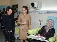 Lalla Salma en presidentsvrouw Gabon in Fez