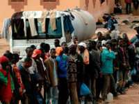 Ambassade Senegal in Rabat bestormd door vluchtelingen