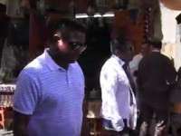 The Jacksons bezoeken medina Rabat