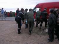 Bus kantelt nabij Tetouan, 20 gewonden