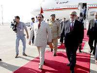 Koning Bahrein in Marokko