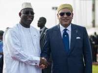 Senegalese president Macky Sall bezoekt Marokko op 23 juli