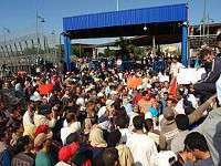 Politie lost waarschuwingsschotten aan grens Melilla, negen gewonden