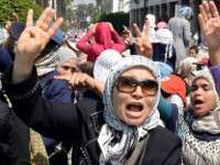 Duizenden Marokkanen op straat tegen geweld in Egypte