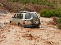 Twee doden door stortregens in Marrakech