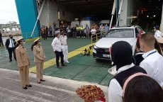 Eerste veerboot aangekomen in Nador, wereld-Marokkanen dolgelukkig (foto's)