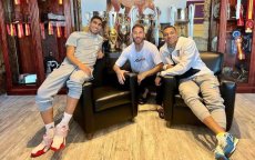 Achraf Hakimi met Mbappé en Ramos op vakantie in Spanje (foto's)