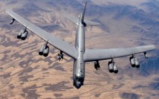 Amerikaanse B-52 bommenwerpers trainen in Zuid-Marokko