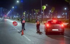 Gevaarlijk rijgedrag na avondklok, 33 arrestaties in Rabat