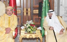 Vlaggen Marokko halfstok na overlijden Saoedische Koning