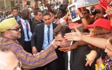 Kleine Hamza wacht uren tevergeefs om Mohammed VI te zien