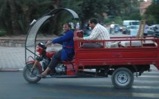 Motorbakfietsen mogen binnenkort ook mensen vervoeren in Marokko