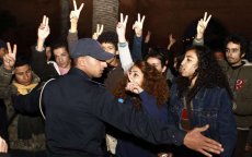 Marokkaanse politie onderdrukt demonstratie tegen luchtaanvallen Jemen