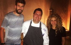 Shakira en Gerard Piqué in Marrakech