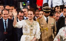 Lalla Salma op concert Majda Roumi