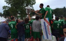 Marokkaanse voetballers winnen WK Nederland