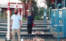 Gratis iftar-maaltijd voor weggebruikers in Marokko