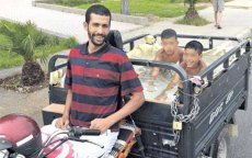 Nieuw in Marokko: motorbakfietszwembad 