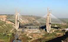 Eerste beelden nieuwe tuibrug Rabat