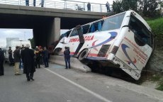 Dertigtal gewonden bij busongeluk op snelweg Casablanca