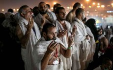 Marokkaanse pelgrims demonstreren in Mekka
