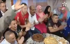 Herbeleef de zege van bokskampioen Mohamed Rabii met zijn familie