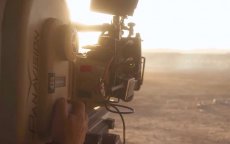 Zandstorm tijdens opnames James Bond in Marokko (video)