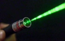 Vliegtuigen met lasers beschenen in Marrakech