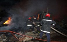 Brand verwoest zestigtal winkels in Casablanca 