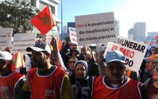 Duizenden op straat tegen regering in Casablanca