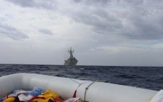Spaans oorlogsschip redt Marokkaanse migranten op zee
