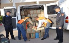 Ruim 40 ton drugs onderschept op snelweg Casablanca