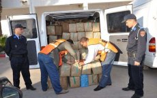 Ruim 40 ton drugs onderschept op snelweg Casablanca