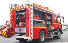 Marokko ontvangt nieuwe brandweerwagens (video)