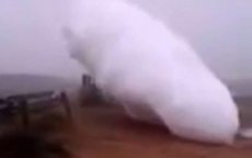 Marokkanen bezorgd om ongewone wolkenregen (video)