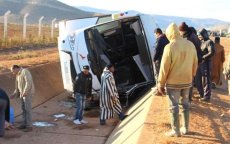 Begrafenis slachtoffers busongeval Nador (video)