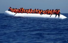 Marokkaanse marine redt migranten op zee