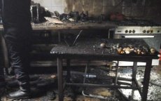 Gewonden bij brand in café in Fez
