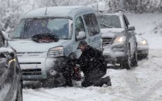 Weg tussen Tetouan en Al Hoceima gesloten door sneeuw