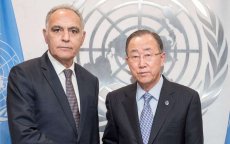 Koele ontmoeting Salaheddine Mezouar en Ban Ki-moon (video)