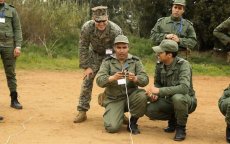 Amerikaanse marines geven opleiding ontmijning aan Marokkaanse soldaten (foto's)