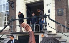 Nieuwe beelden Koning Mohammed VI in Amsterdam (video)