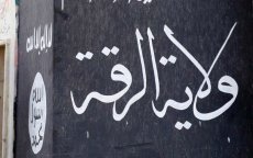 Daesh-leuzen op muren in Oujda