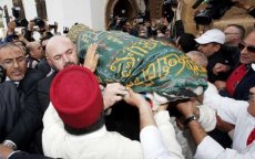 Miloud Chaabi in Rabat begraven (foto's)