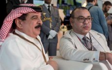 Koning Mohammed VI in Bahrein