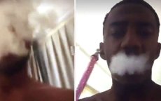 Marokkaanse internationals gestraft na roken shisha (video)